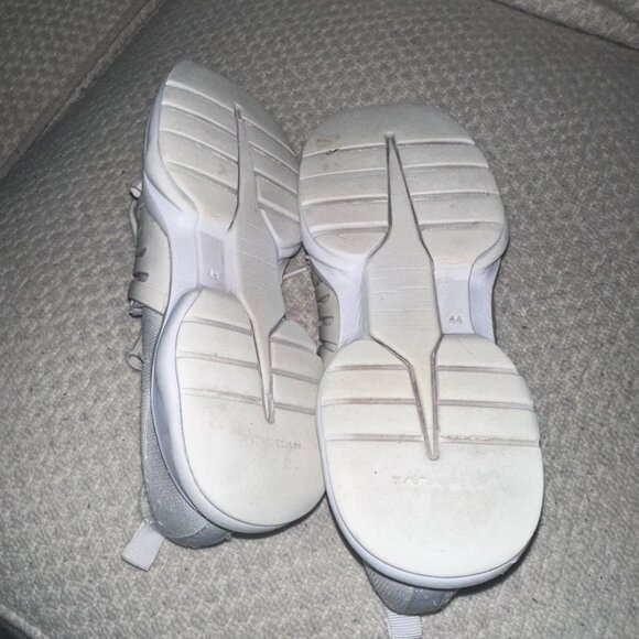 Zara Men's Laceless Slip On Sneakers - Size 44 - White - Mesh - Picture 6 of 6